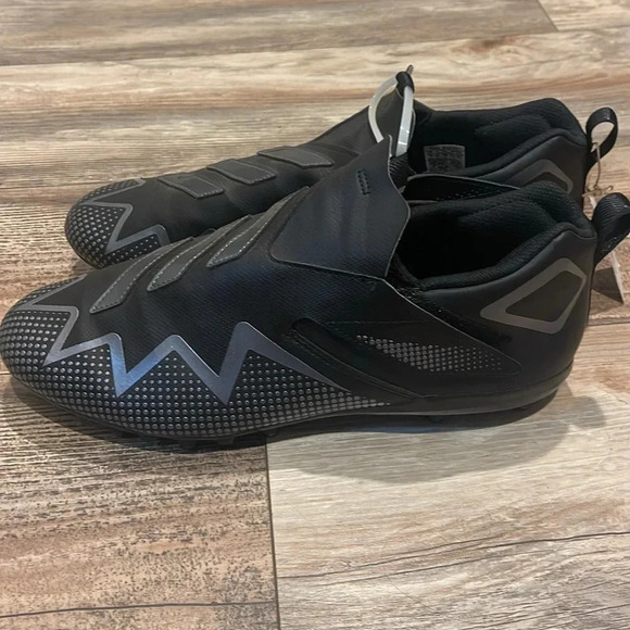 NWT Adidas Freak Spark Football Turf Cleats Size 13 Black No Tie Velcro Slip On - Picture 3 of 8